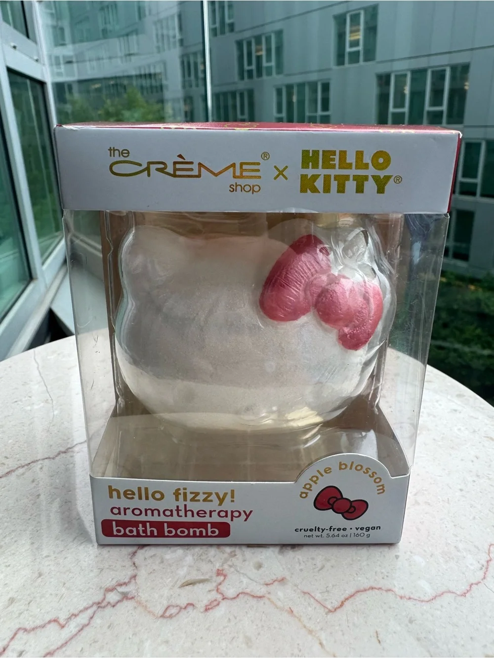 The Crème Shop x Hello Kitty Apple Blossom Bath Bomb